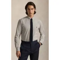 Ralph Lauren Custom Fit Striped Stretch Poplin Shirt - Multi/patterned - L