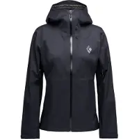 Black Diamond W Fineline Stretch Shell Black - XXS