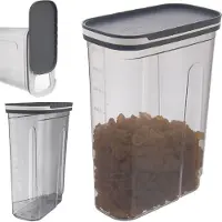 Orion Irtotuotesäiliö harmaa 4 l, Birių produktų indas GREY 4 l