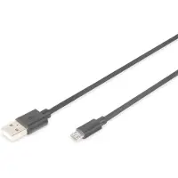 Digitus USB 2.0 CONNECTION CABLE, TYPE A - MICRO B (AK-300110-010-S)