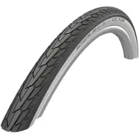 Schwalbe Road Cruiser Clincher Tyre 28x1.60" Active TwinSkin K-Guard Green, musta/valkoinen 42-622 | 28x1,60" 2022 Pistosuojatut renkaat