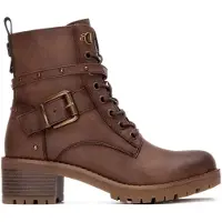 Refresh for woman. 17324702-TAUPE Ankle boots 173247 brown (37), 3 to 5 cm, Zip, Casual