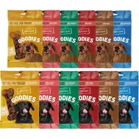 Chewies 4x200g Bone Treats (puolikostea) siipikarja koiralle