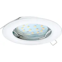 Eglo PENETO infälld GU10 240 lm Ø78 vit