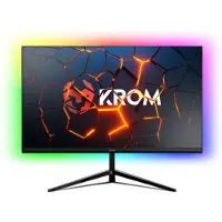 Krom KERTZ - 24" RGB LED -pelinäyttö 200 Hz, 1 ms vasteaika, FullHD (1920x1080px), HDR, AMD Freesync &amp; NVIDIA G-Sync,