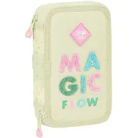 Safta Double Pencil Case Beige Mies