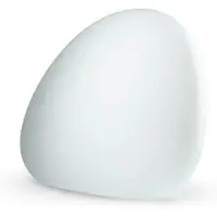 Lyora Stone terassivalaisin 50cm E27 IP44 valkoinen