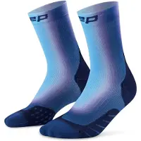 Cep Core Run Edt. Gradient Socks, Mid Cut, 5.0 - Blue - IV