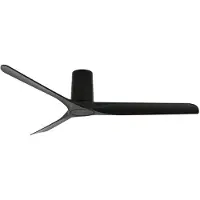 Beacon Lighting Londo-kattotuuletin, musta, DC-moottori, 132 cm, hiljainen – Beacon , Londo, Musta, Olohuone, Muovi, Moderni