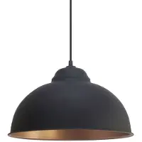Eglo Truro 2 riippuvalaisin E27 37cm musta/kupari