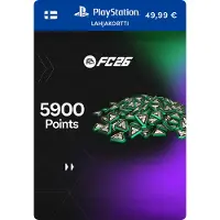 Sony 5 900 EA FC 26 -pistettä (PSN-lahjakortti)