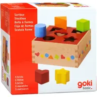 Goki Wooden Sorting Box Basic