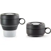 Lékué To Go muki 0,35 L Harmaa