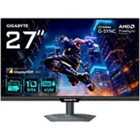 Gigabyte 27" M27UP, 160Hz 4K Dual-Resolution -pelimonitori, musta