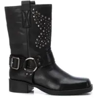 Xti for woman. 14299903-NEGRO Ankle boots 142999 black (35), 3 to 5 cm, Zip, Casual