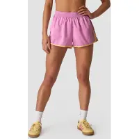 ICANIWILL Contrast Shorts W Pink/Yellow