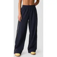 ICANIWILL Contrast Pants W Navy/Yellow