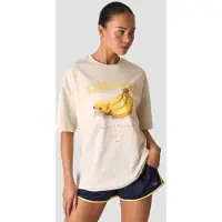 ICANIWILL Everyday Oversized Cotton T-shirt Cream White