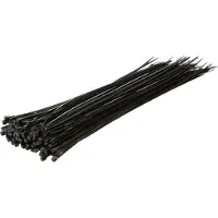 Logilink Opaski zaciskowe 30cm 100szt. czarne