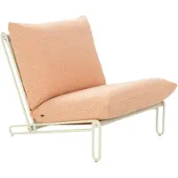 Brafab Blixt nojatuoli Pearl white / Teddy orange