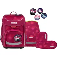 Ergobag Koululaukkusetti - Kuutio - Karhunsarveis - - OneSize - Koulureput