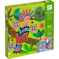Djeco Askartelusetti - Mosaiikki - Viidakkolinnut - - OneSize - Askartelusetit