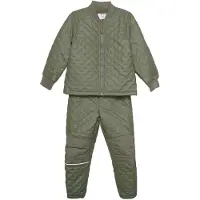 CeLaVi Toppavaate M. Fleecet - Coated - Army - - 1 v (80) - Termossetit