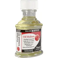 Daler Rowney DR puhdistettu pellavaöljy öljyväreille - 75ml