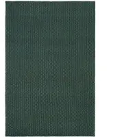 Scandi Living Hill villamatto Sininen-vihreä, 170x240 cm