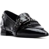 Carmela for woman. 16255801-NEGRO Shoes 162558 black (39), 1 to 3 cm, None, Casual, Party, Classic, Patent leather