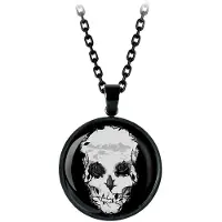 Wildcat Roses Skull Kette
