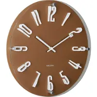 Karlsson seinäkello Esencia Elevated mocha brown KA6090BR