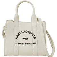 Karl Lagerfeld Käsilaukku 'Rue St-Guillaume' valkoinen