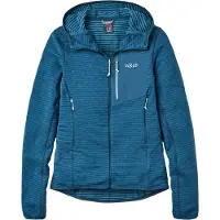 Rab Women's Ascendor Light Hoody Tempest Blue 10