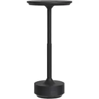 House Nordic Fina - Table Lamp, Black, Rechargeable, 13 X 13 X 28,5 Cm - Black - 28.5X13X13CM