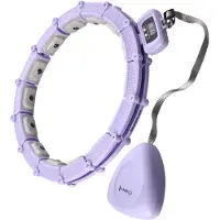 HMS Hula hop HHM14 magneeteilla, painolla ja laskurilla violetti