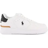 Ralph Lauren Smooth/Grny Lth-Masters Crt-Sk-Ltl - White - 45