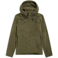 Bergans Hareid Fleece Hood Jacket Men Pine Forest XXL