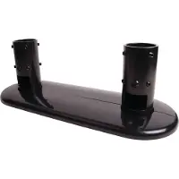 B-Tech AV SYSTEM 2 - HEAVY DUTY TWIN POLE CEILING / FLOOR MOUNT FOR Ø50MM POLES (BT7807/B)