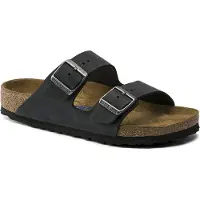 Birkenstock Arizona Sfb Leoi Black - Black - 38