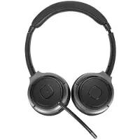 Targus Wireless Bluetooth Stereo Headset, langattomat Bluetooth 5.0 stereokuulokkeet mikrofonilla, USB-C