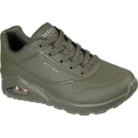 SKECHERS Nauhakengät 'Uno Stand On Air' kulta / oliivi