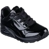 SKECHERS for woman. 177142 UNO Street Sneakers black (41), 1 to 3 cm, Laces, Casual