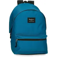 Pepe Jeans for boy. PU120003 Aris backpack blue (OSFA), Casual, Polyester, Acrylic, children's fashion