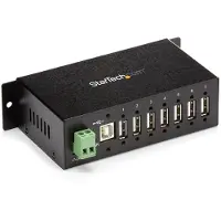StarTech.com Mountable Rugged Industrial 7 Port USB Hub USB Hub