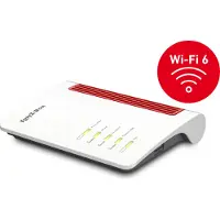 FRITZ! Reititin - - FRITZ!Box 5530 Fiber Edition - Wi-Fi 6 - 2.5 Gigabit Ethernet - Kaksitaajuus
