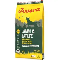 Josera Lamb - Sweet Potato viljaton kuivaruoka koirille lampaalla ja bataatilla, 12,5 kg