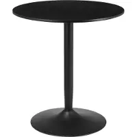 Aosom Ruokapöytä Homcom 70x70x75cm, musta