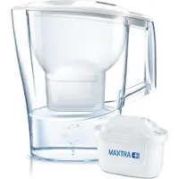 Brita Aluna Cool, Vesikannun suodatin, 2,4 L, Läpinäkyvä, Valkoinen