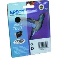 Epson t0801 7.4ml black blister ink cartridge for stylus photo p50 px650 px660 px700 px710 px720 px730 px800 px810 px820 px830